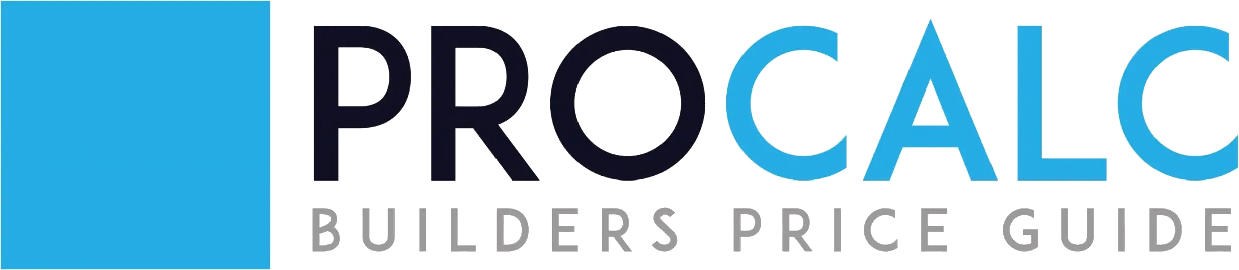 ProCalc builders price guide Logo